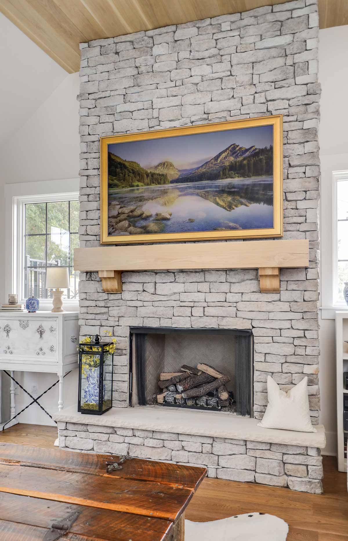 fireplace